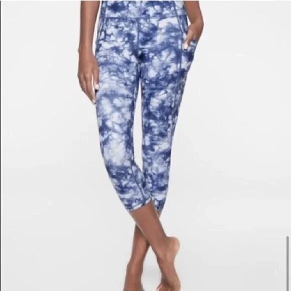BLUE ATHLETA LEGGINGS